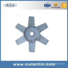 Custom Make Precision Die Casting Alumínio Cooling Fan Blade